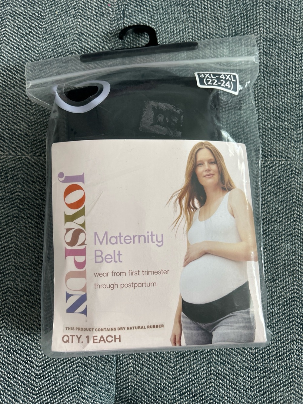 Joyspun Maternity Support Belt 3XL-4XL (22-24)- New- Black